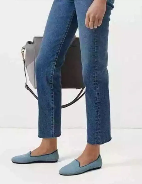 Rothy’s The Loafer Indigo Cloud Women’s Size 9.5 - Image 3