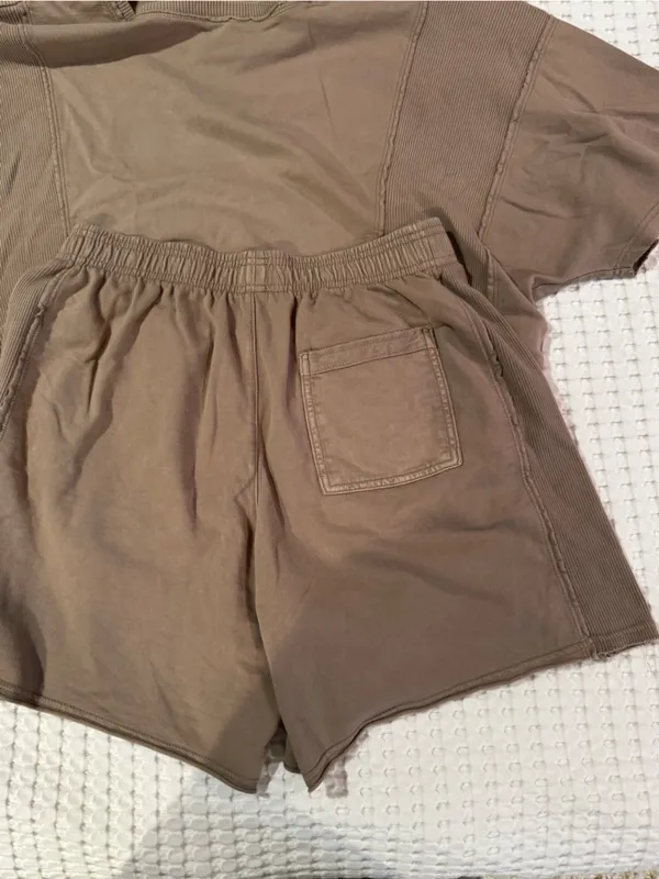 Aerie Brown Oversized Lounge Set - Image 6