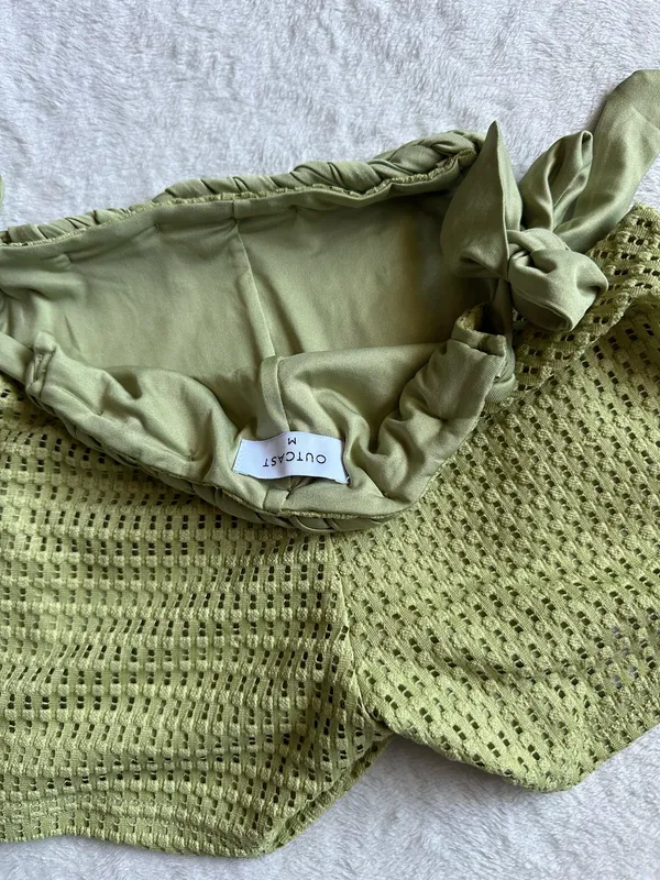 Outcast Clothing Benni Top Matcha Benni Shorts Matcha Set  - Image 8
