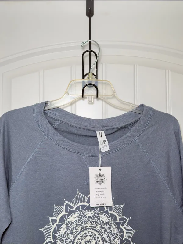 Nourish Women Medium Tree Mandela Spiritual Whimsical Shirt Granola Girl Indie - Image 3