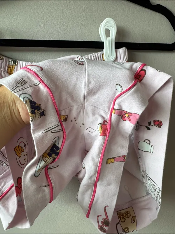 Bed Head PJs Women’s Pink Let’s Do Brunch Shorty Pajama Set Size Small - Image 10