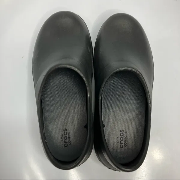 Crocs‎ dual comfort clogs black size 10 - Image 5