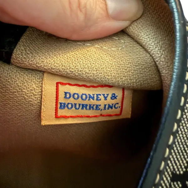 Dooney & Bourke Signature DB Monogram Mini Shoulder Bag Purse - Image 8