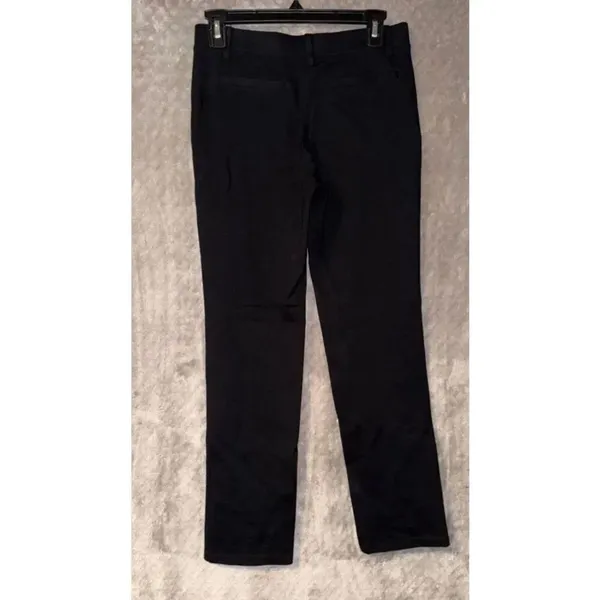 Quince Ultra stretch ponte Black Pull On Business Casual Pants Small #773 - Image 3