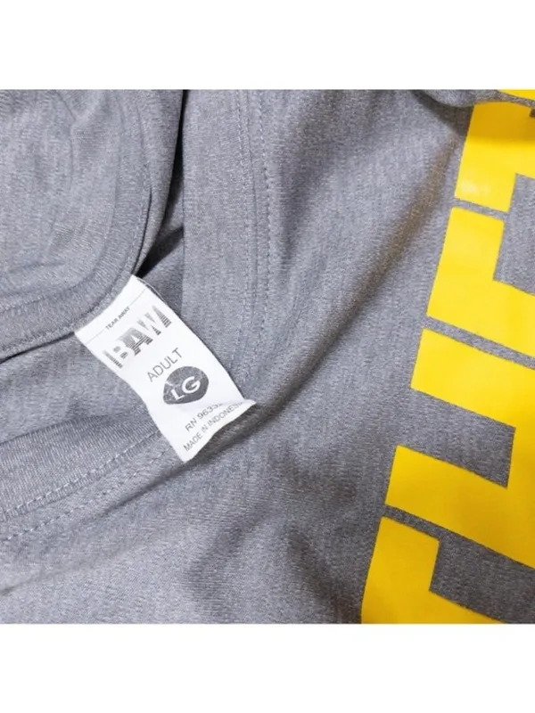 Kappa Alpha Theta Nike Swoosh Dri Fit Long Sleeve Top L Gray Sorority Dry Fit - Image 2