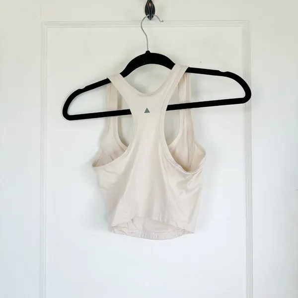 Balance | Vitality Roam Crop Athletic Tank Top in Ivory‎ White Size XSmall - Image 4