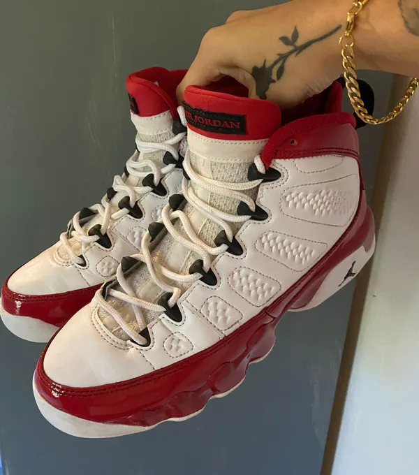 Jordan Air 9 Retro BG ‘Gym Red’ - Image 3