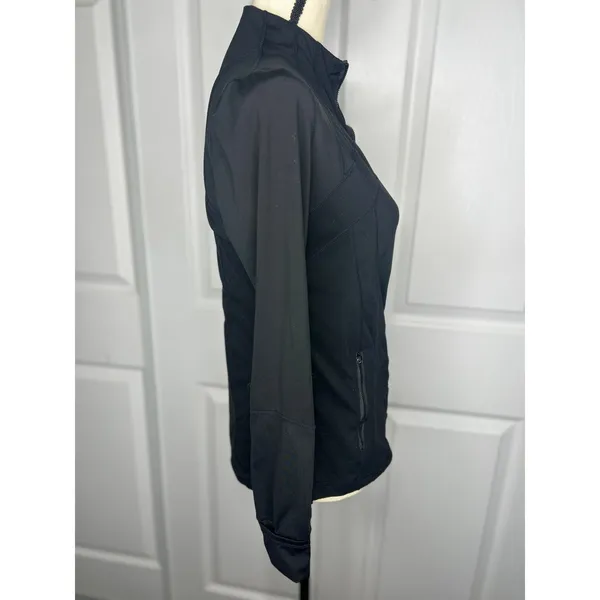 Lululemon Define Jacket Full Zip Black Activewear Workout Jacket Size M 6 8 - Image 4