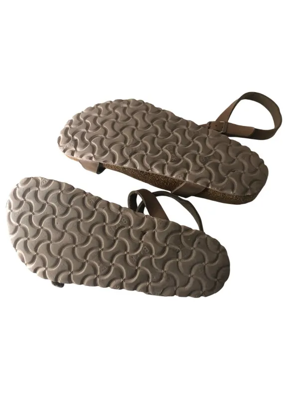 Birkenstock Yara Ankle-Wrap Sandals Brown 36 Women's Size 5 - Image 6