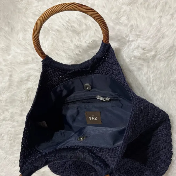 The Sak Navy Blue Handbag - Image 6