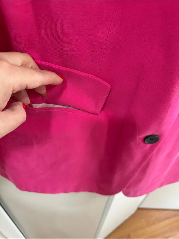 Zara Pink Two-Button Blazer - Image 3