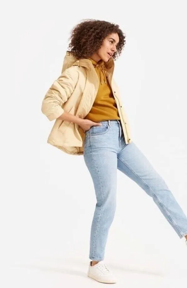 Womens Size L Everlane The Renew Windbreaker Jacket EUC - Image 2