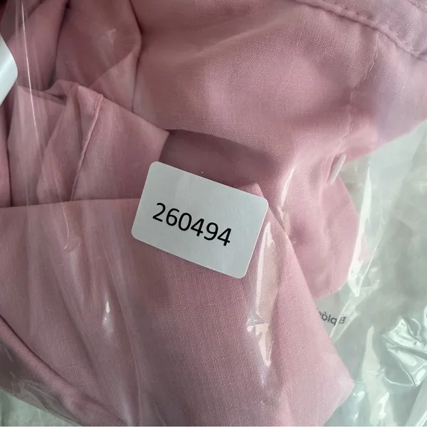 Women's Long Sleeve Button Up Blouse Pink Mauve Color Size S #260494 - Image 6
