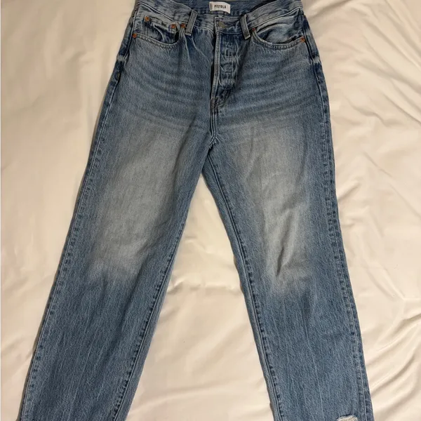 Pistola Cassie High Rise Crop Jeans - Image 4