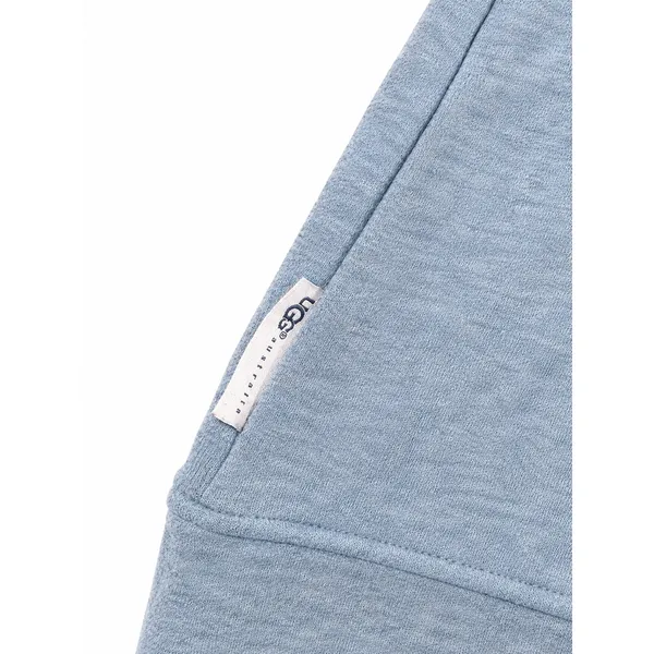 UGG Australia Blue Gray Zip Front Drawstring Fleece Jacket Tunic Women's Size M Size M - Image 5