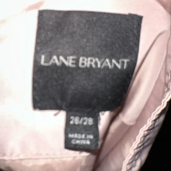 Lane Bryant blush pink drawstring 26/28 lightweight jacket - Image 4