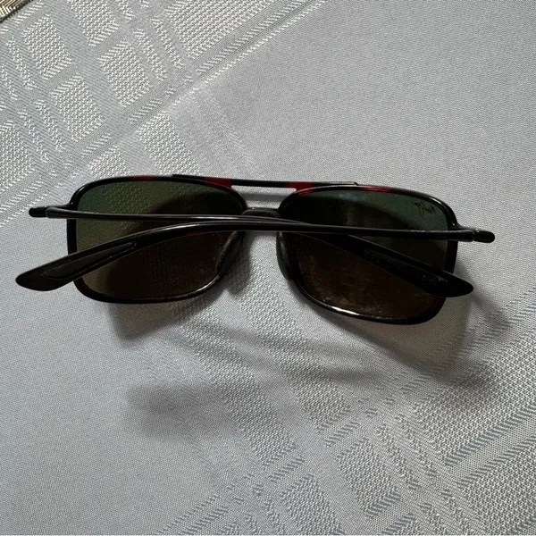 Maui Jim Black Sunglasses with Orange Lenses‎ - Image 10
