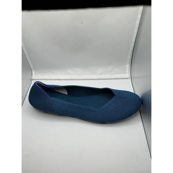 Rothy's‎ The Flat Round Toe Blue Shoes Size 10 - Image 5