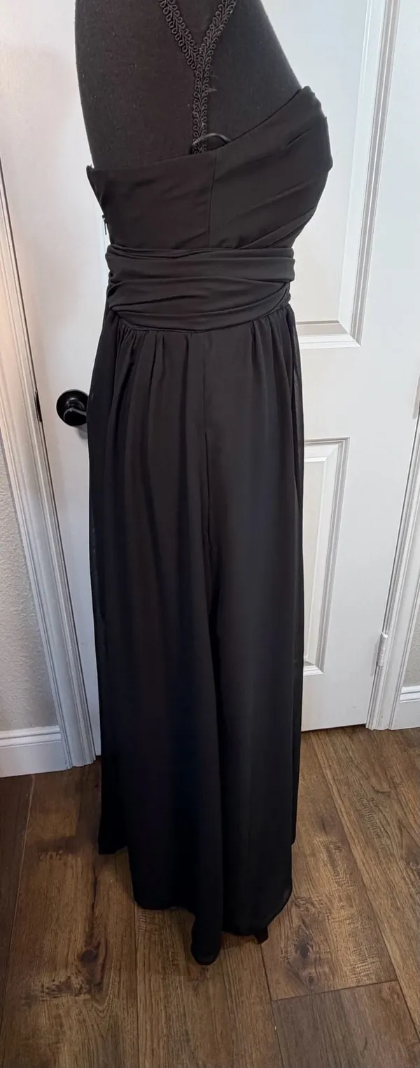 Birdy Grey Grace Convertible Bridesmaid Dress in Black - Image 8