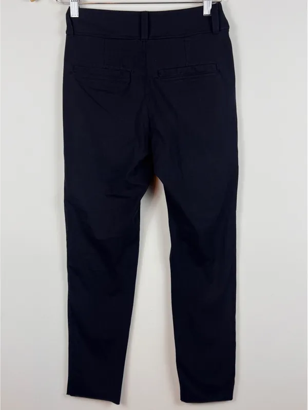 Frank & Eileen Murphy Billion Dollar Pant Black XS LAB600 Cropped Stretch Pants - Image 10
