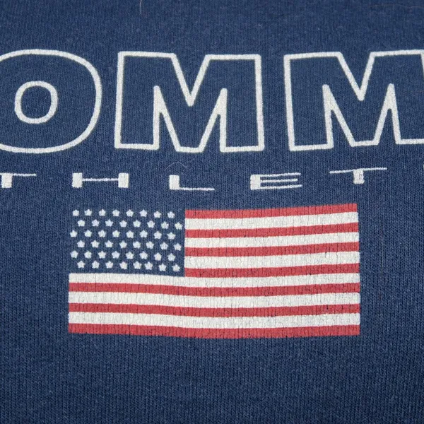 Hanes Tommy Athletic American Flag Sweatshirt - Image 4