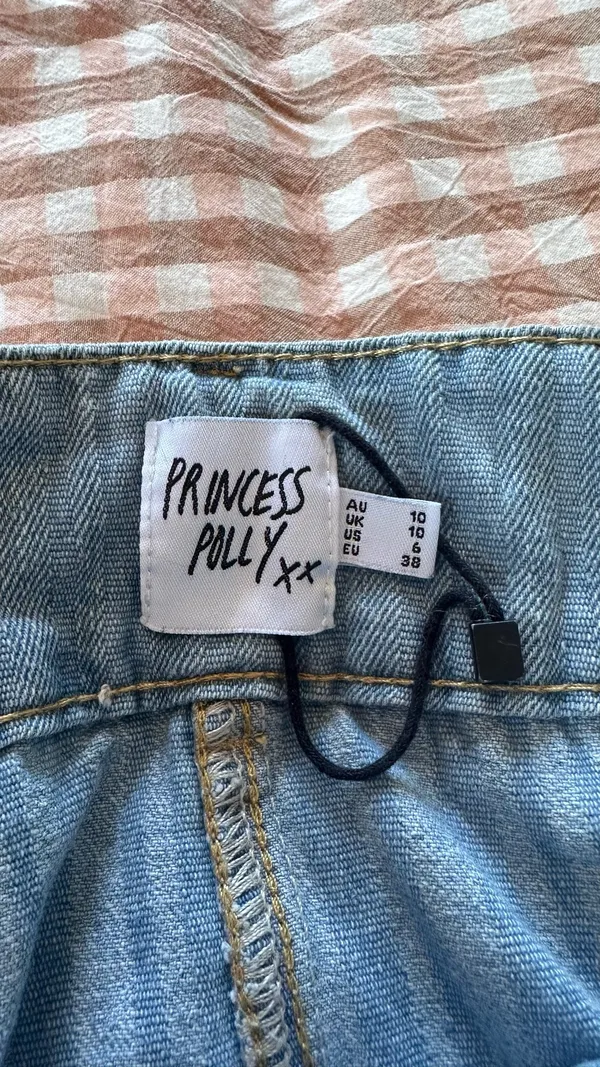 Princess Polly Jean Mini Skirt  - Image 2