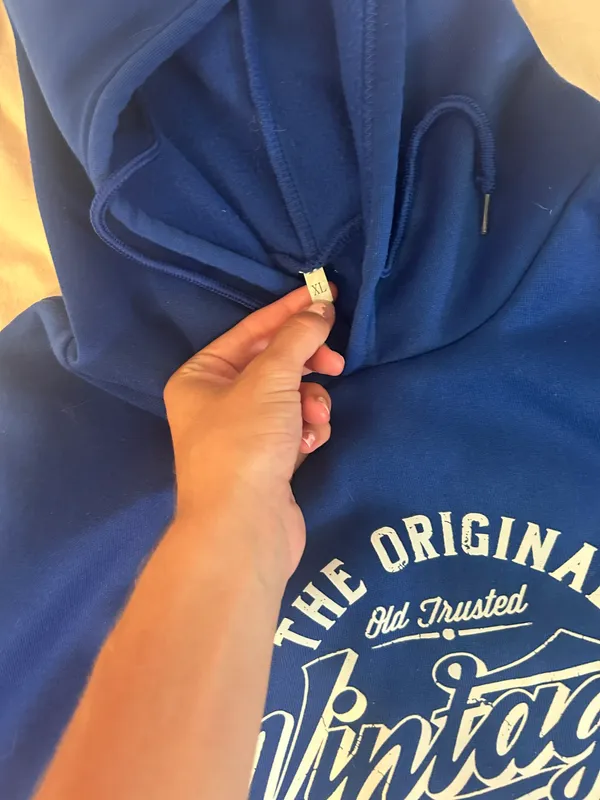 Blue Hoodie Size XL - Image 5