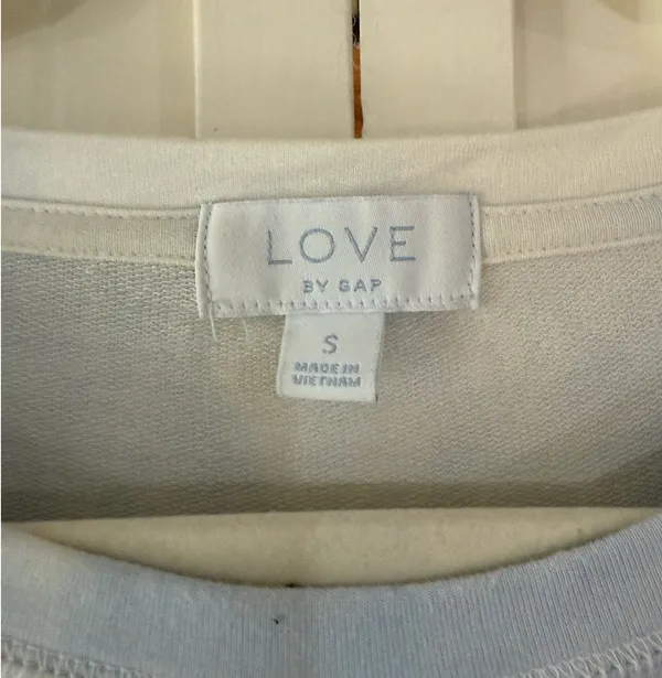 Gap blue & white top - Image 3