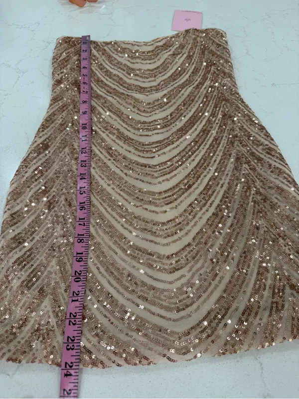 Hello Molly Rose Sequin Strapless Mini Dress - Image 7