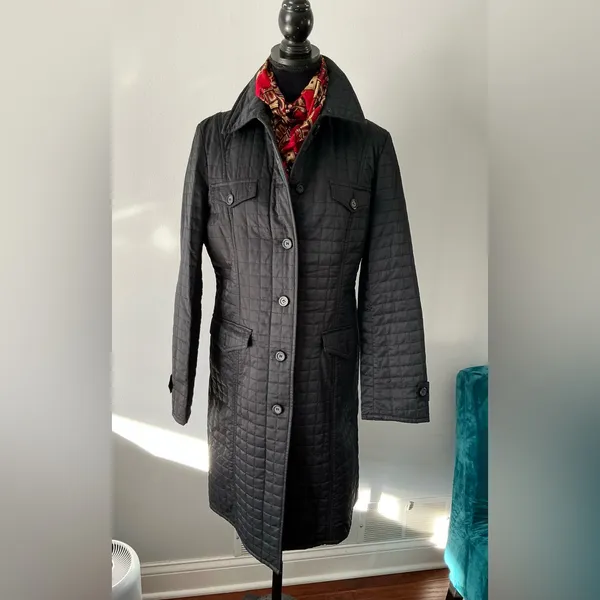 Elegant quilted trench coat 🌹🌹 - Image 2