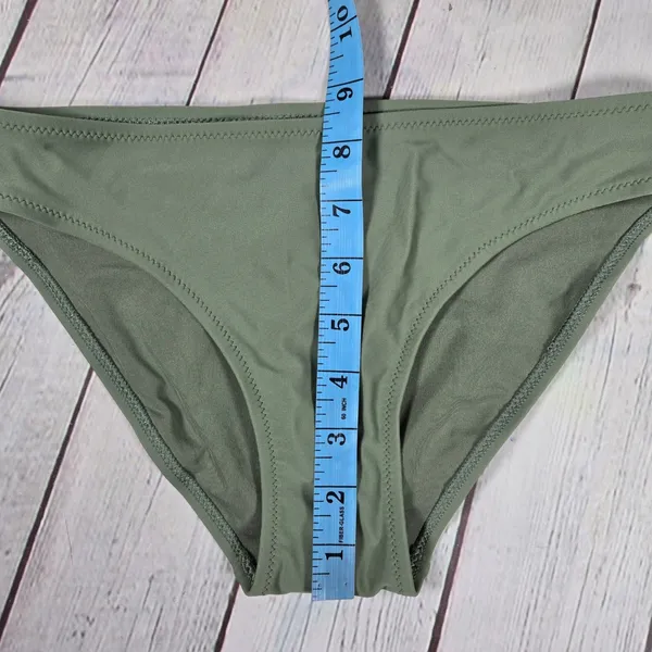 Aerie Bikini Bottoms Sage‎ Green Low Rise Cheeky Swim NWT Size XS - Image 10