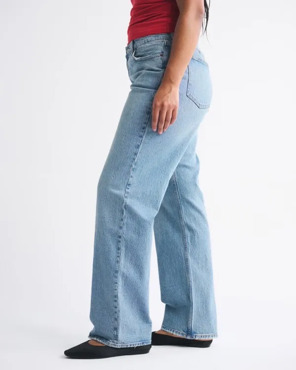 American Eagle Curve Love Low Rise Baggy Jean - Image 2