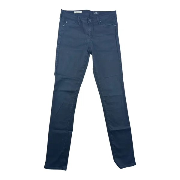 AG Adriano Goldschmied The Prima Mid-Rise Cigarette Jean Black 27R Designer Slim - Image 2