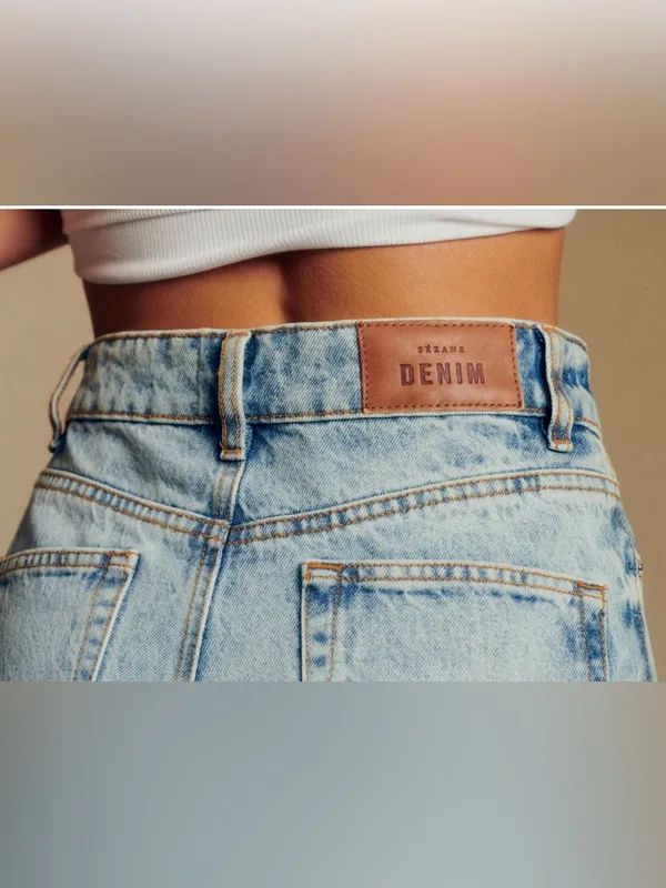 Sézane Denim Straight Leg Jeans Size 24 - Image 4