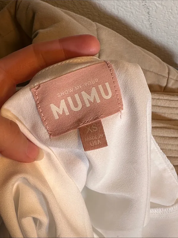 Show‎ Me Your Mumu Jasmine Halter Mini Dress - Image 3