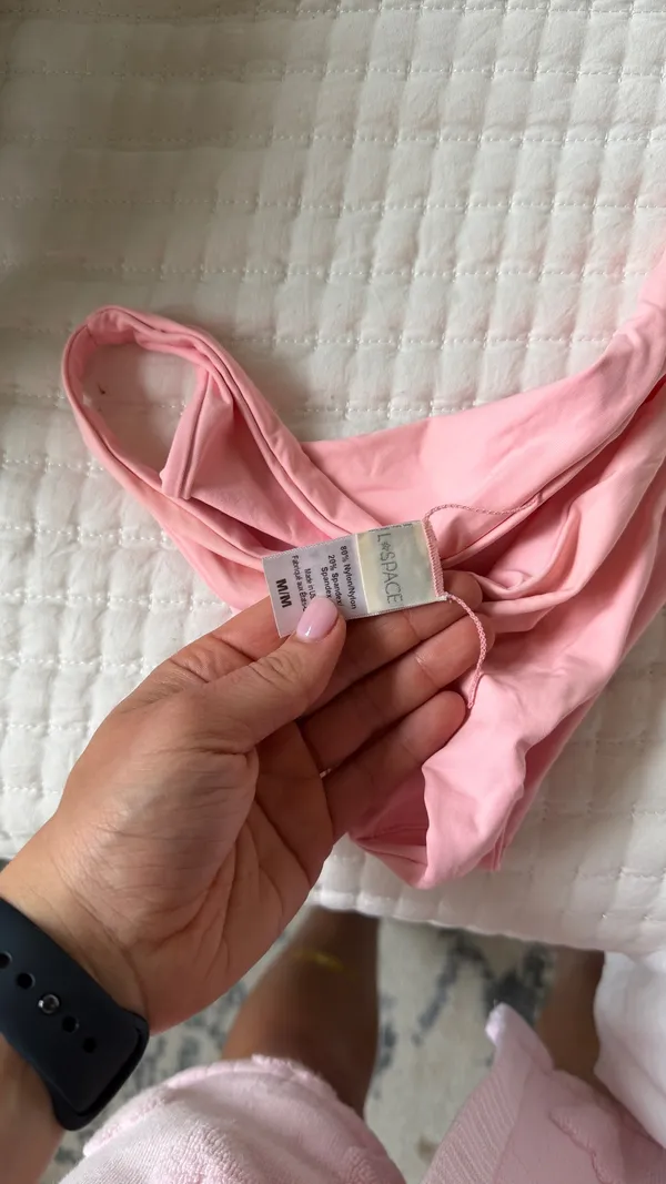 L*Space Bikini Bottom pink - Image 4