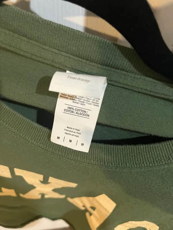 texas crop top Green Size M - Image 3