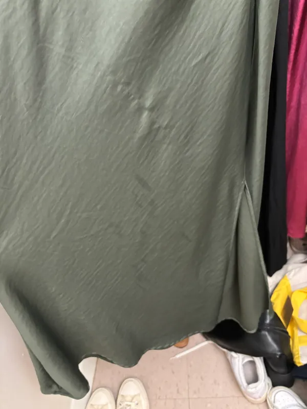 ZARA satin mdi dress - Image 3