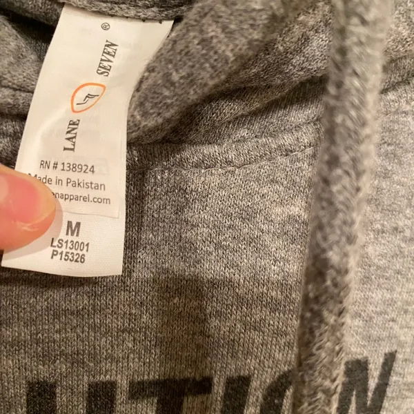 The Office Kelly Kapoor‎ New Years Resolution Gray Hoodie M - Image 4