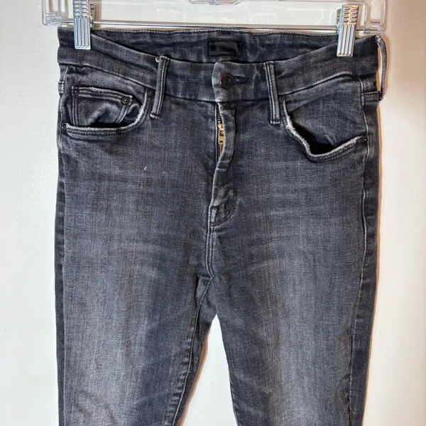 MOTHER The Looker Ankle Fray Jeans Size‎ 25 - Image 2