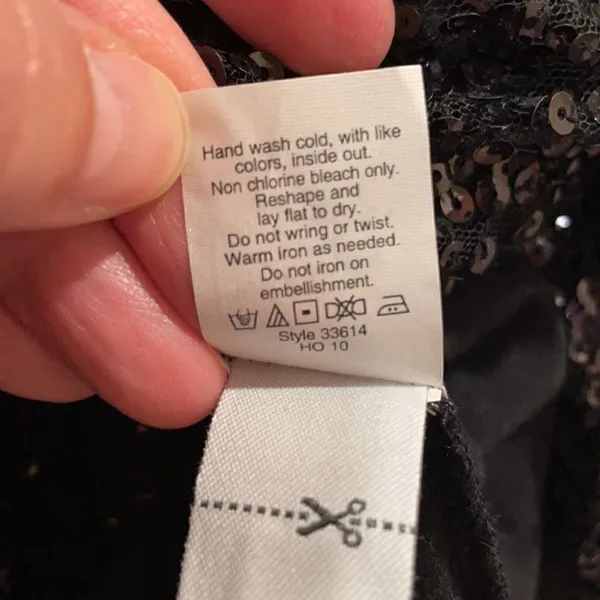 J Crew Starry Night Black Sequin Mini Skirt - Image 6