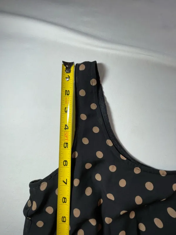 Maurices Black Dress‎ with Polka Dots - Image 7