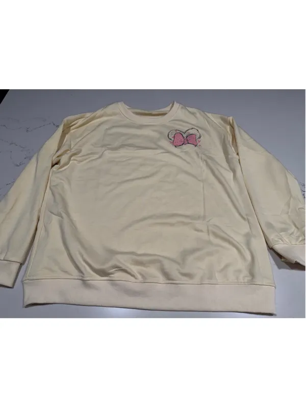 NEW Yellow Lightweight Magic Kingdom Travel Sweatshirt XL - Image 2