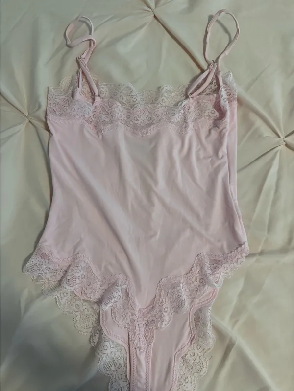 Amazon Pink Lace Body Suit  - Image 2