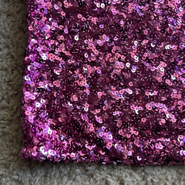 Free People Fuchsia Sequin Strapless Tube Top - Image 3