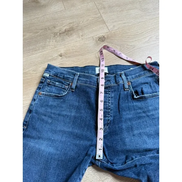 EUC Citizens of humanity premium vintage straight leg emerson crop jeans size 26 - Image 8