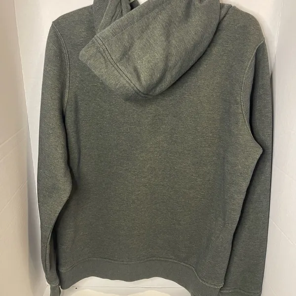 Carhartt Green Hoodie with Brown Logo - Image 3