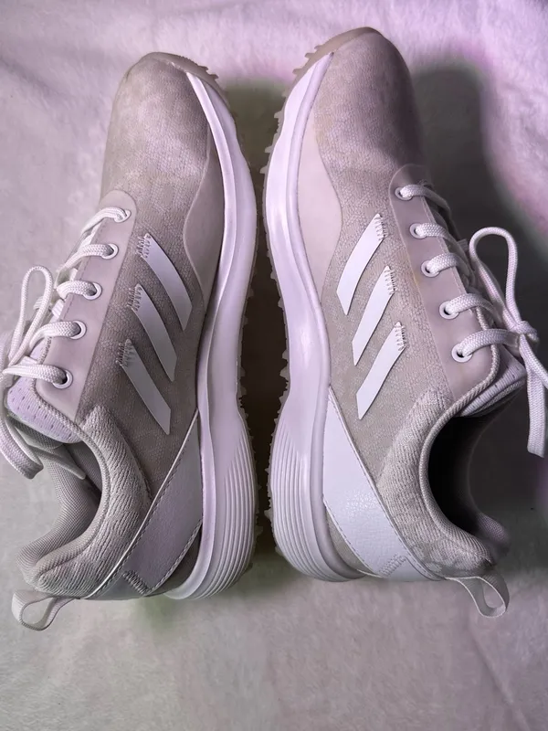 adidas Women's White Athletic Sneakers - Image 8