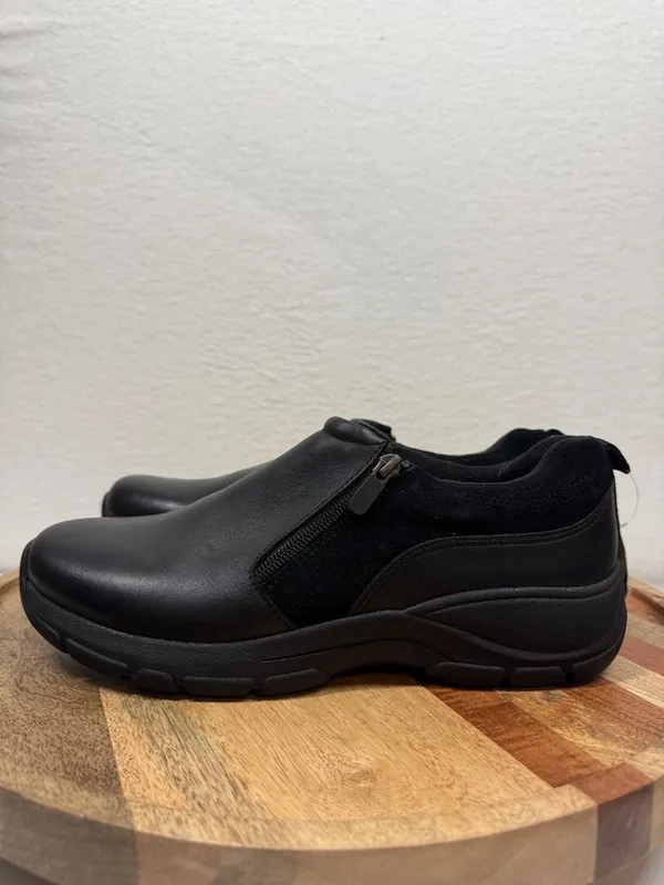 Lands End Womens Thermolite All Weather Side Zip Work Shoe Size 10 NWT Black‎ - Image 4