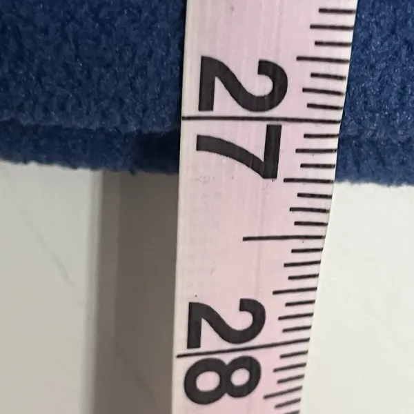 Columbia Women's Fleece Quarter‎ Zip Sweatshirt Size Small Blue Long Sleeve - Image 9